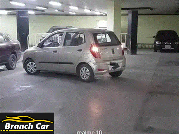 هيونداي i10 موديل 2014 أوتوماتيك فضي | فبريكة (عدا أجزاء بسيطة) | سيارة اقتصادية وجاهزة للطريق!