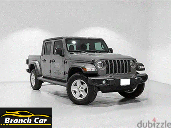 جيب جلاديتور 2023 سبورت رمادي: قوة Pentastar V6 ودفع رباعي...