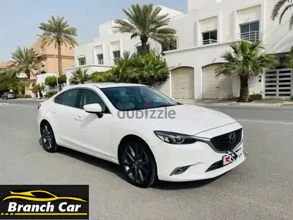 امتلك الفخامة والراحة: مازدا 6 سيجنتشر 2016 بيضاء -...