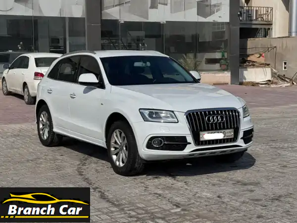 أودي q5 موديل 2017 (لون أبيض) مع مسافة 129,450 كم. خيار...