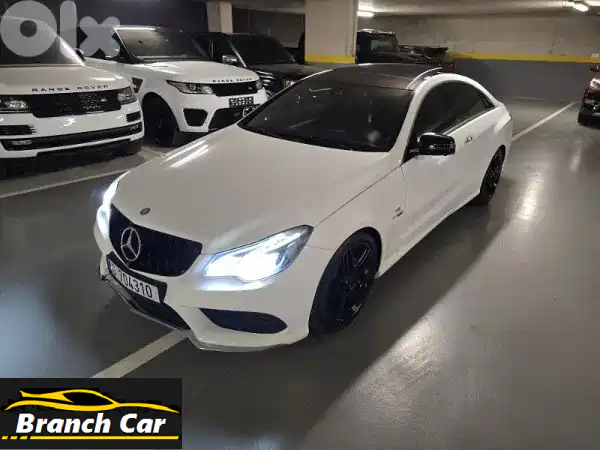 امتلك الفخامة! 🌟 مرسيدس E320 كوبيه 2014 أبيض |...