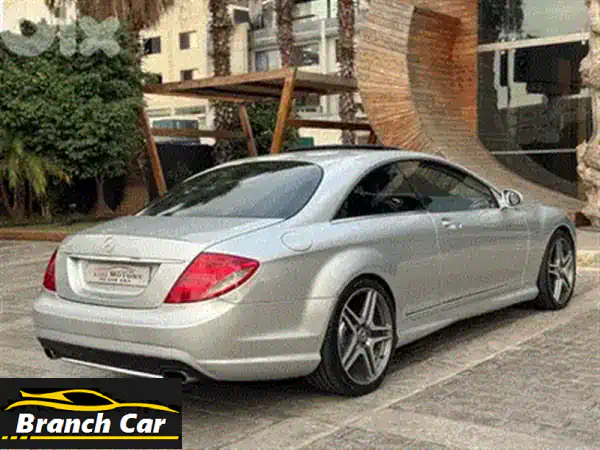 مرسيدس CL550 AMG 2007 أسود - فخامة الأداء والصيانة الكاملة | فرصة لا تعوض!