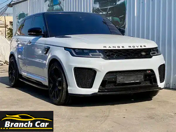 Land Rover Range Rover Sport 2016 SVR أصلي للبيع | V8 ديناميك أبيض لؤلؤي...