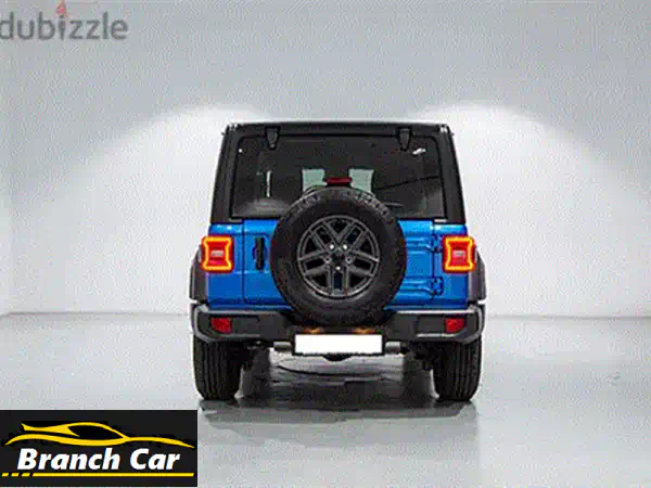 جيب رانجلر 2025 سبورت بلس أنليميتد (4 أبواب): انطلق نحو المجهول بقوة لا تُقهر وجمال أزرق ساحر!
