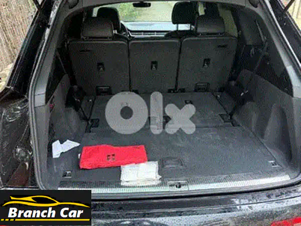 أودي Q7 40 TFSI كواترو 2016 - مالك واحد | صيانة كيتانيه | 7 مقاعد | دهان مصنع | أسود