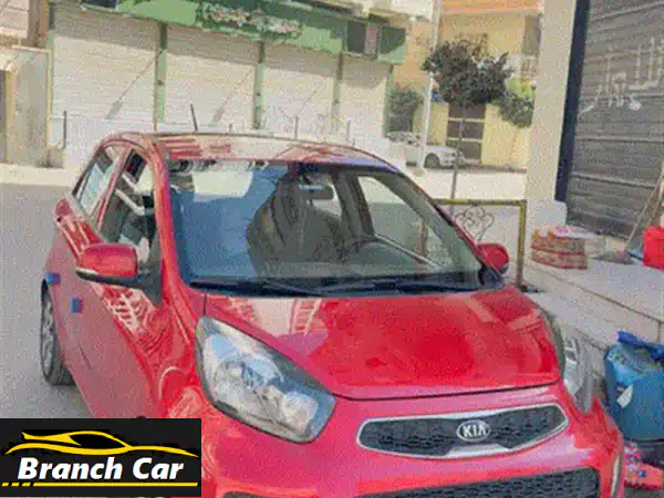 فرصة ذهبية: كيا بيكانتو 2014 فابريكا بالكامل - أحمر مميز واقتصادية!