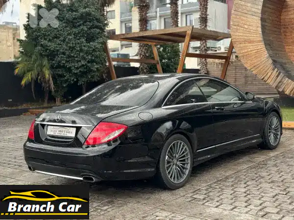 مرسيدس CL550 AMG 2007 أسود - فخامة الأداء والصيانة الكاملة...