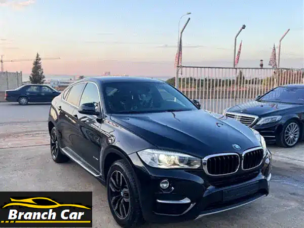 BMW X6 2016 للبيع: قوة 6 سلندر | عداد قليل 90 ألف كم | أسود...