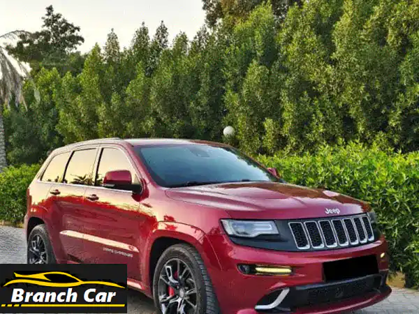 فرصة لا تعوض! جيب جراند شيروكي SRT8 2015 حمراء - قوة...