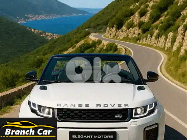 رينج روڤر إيڤوك كابريوليه 2018 أبيض | ديناميك |...