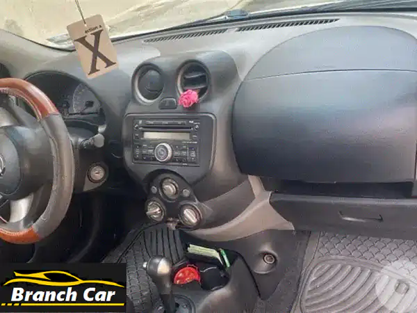 نيسان ميكرا 2016 بيضاء فل كامل: رفيقتك المثالية...