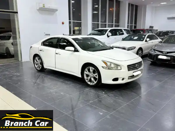 امتلك الفخامة والأداء: نيسان ماكسيما 2012 أبيض للبيع...