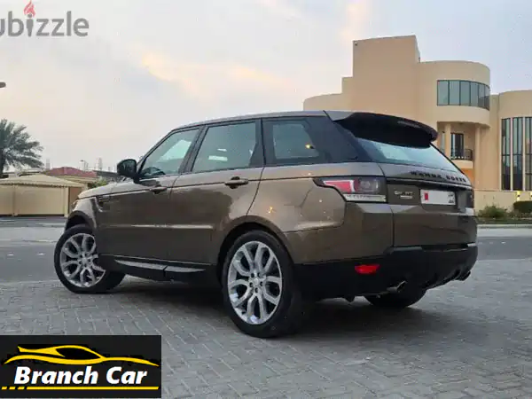 رنج روفر سبورت 2014 بني V8 سوبرتشارج: فخامة وأداء لا مثيل له (البحرين)