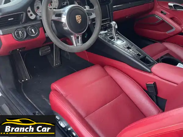 بورش 911 توربو S 2014 أحلامك: صبغ وكالة، مواصفات خليجية، داخل أحمر | أداء لا يُضاهى!