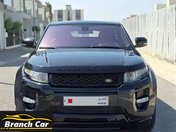 امتلك أيقونة الفخامة: رينج روفر ايفوك كوبيه Si4 2012...
