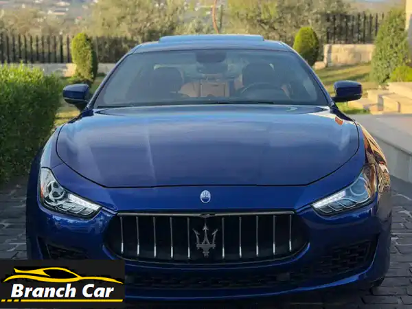 امتلك الفخامة الإيطالية: مازيراتي غيبلي 2018 أزرق كحلي...