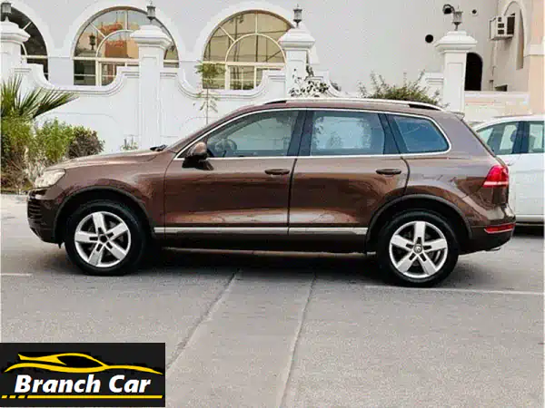 فولكس فاجن طوارق 2014 بني | مالك واحد | بانوراما | صيانة ممتازة | فرصتك الذهبية!