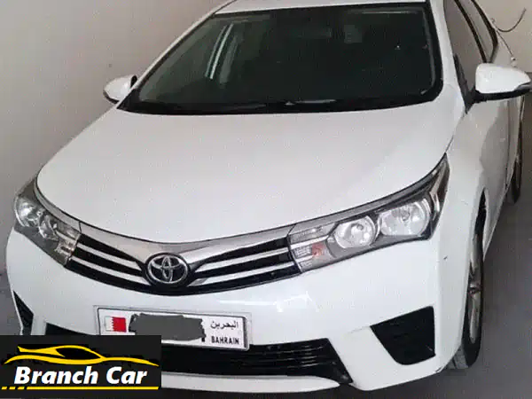 فرصة لا تعوض! تويوتا كورولا 2014 البيضاء | حالة...