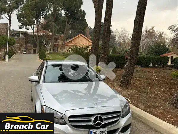 مرسيدس C-Class 2016 فضي | C300 نظيفة جداً | الفخامة...