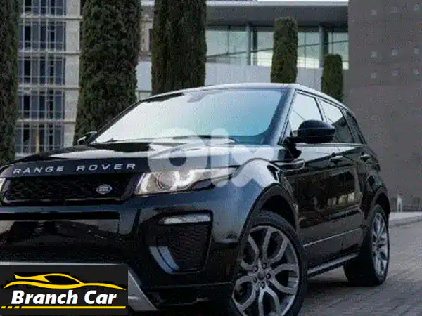 رينج روفر ايفوك 2014 للبيع: فخامة أسود على أحمر -...