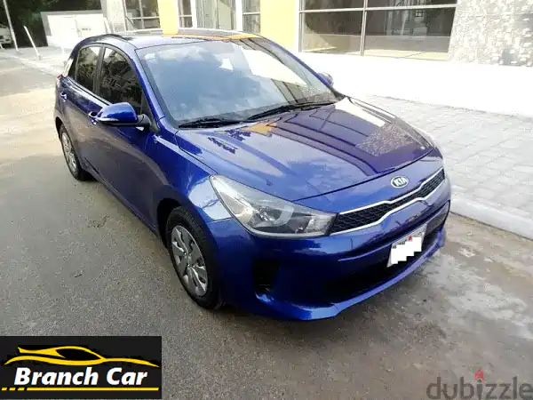 فرصة نادرة: كيا ريو HB 2021 زرقاء | مستخدم واحد | 32 ألف كم فقط | بيع عاجل