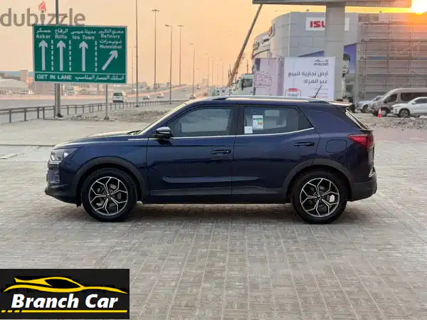 سانج يونج كوراندو 2020 أزرق (Mid Option) - سيارة عائلية اقتصادية للبيع بالبحرين | جاهزة للانطلاق!