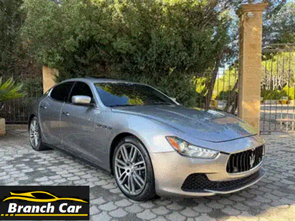 مازيراتي جيبلي 2014 أسود: فخامة وارد لبنان بحالة استثنائية (ليس مغرق من دبي!)