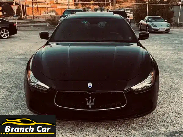 مازيراتي جيبلي 2014 أسود: فخامة وارد لبنان...