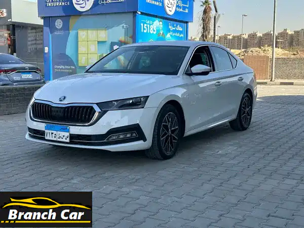 فرصة لا تعوض: سكودا اوكتافيا 2024 ستايل أبيض كسر زيرو...