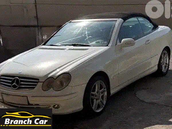فرصة لا تعوض: مرسيدس CLK 320 موديل 2004 رمادي | بحالة الوكالة ولا تحتاج ليرة!