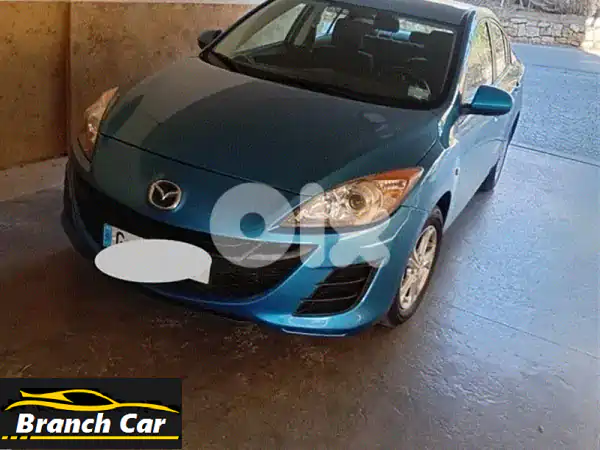 فرصة ذهبية: مازدا 3 موديل 2011 | مالك واحد، 90 ألف كم...