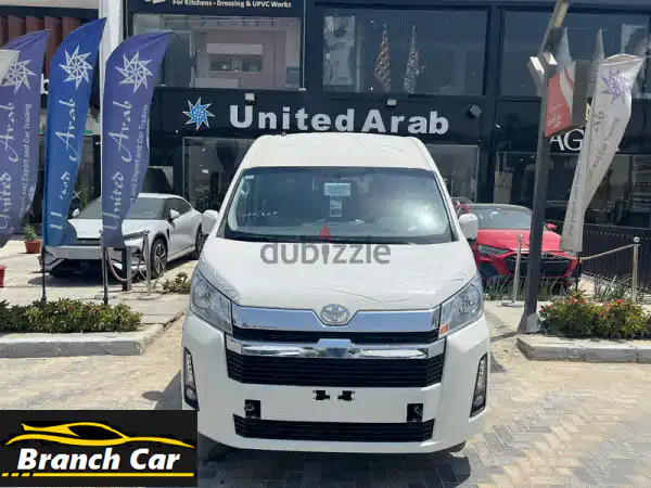 الفرصة الذهبية: تويوتا هايس M552025 بالتقسيط المريح...