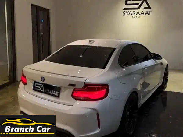 BMW M2 Competition 2019 بيضاء: أداء أسطوري، ضمان وكالة، تأمين شامل (68 ألف كم)