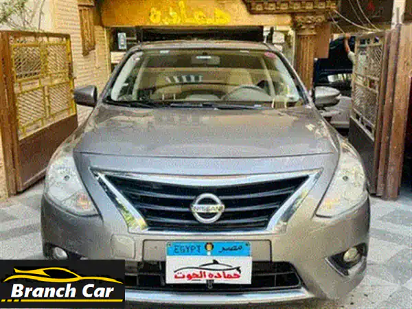 نيسان صني 2015 أول فئة أوتوماتيك | بحالة المصنع داخلياً | أسود فخم | فرصة العمر للجادين!