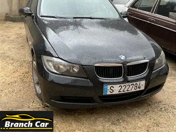 امتلك الأسطورة: BMW الفئة الثالثة 2006 رمادي | نظافة، فخامة وأداء رياضي لا مثيل له!