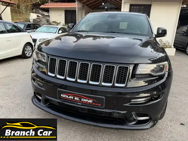 جيب جراند شيروكي SRT8 موديل 2014: قوة سوداء وأداء...