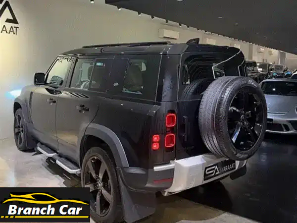 فرصة نادرة: لاند روفر ديفندر 110 HSE V6 2024 | 52 كم فقط | ضمان الوكالة وتأمين شامل + PPF