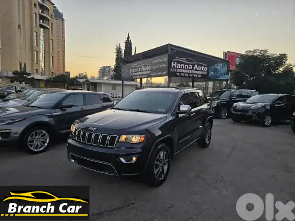جيب جراند شيروكي 2017 ليمتد 4x4 للبيع - فل أوبشن، سجل...