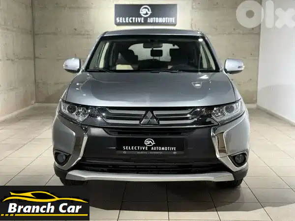 ميتسوبيشي أوتلاندر 2016 GLS 4WD رمادي: نظافة فائقة...