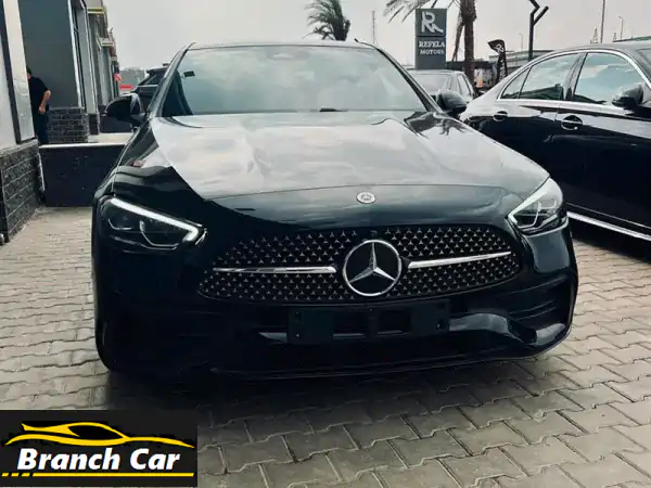 المرسيدس-بنز C180 AMG 2025 الجديدة كلياً: فخامة أسود،...