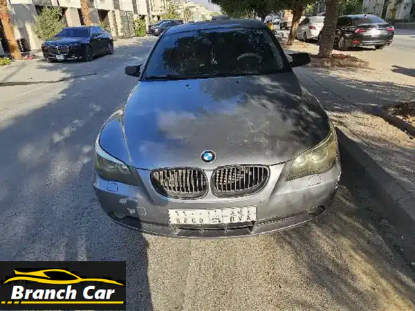 للبيع: BMW 523i موديل 2007 - فيراني أنيق، صيانة حديثة ومزايا رائعة بسعر مميز!