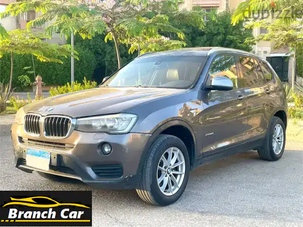 BMW X3 2015 20i xDrive للبيع | رمادي فخم وأداء BMW 20i لا يُضاهى |...
