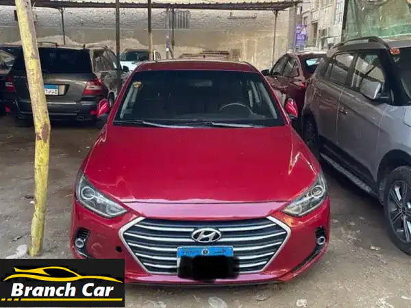 فرصة رائعة: هيونداي إلنترا 2017 حمراء للبيع -...