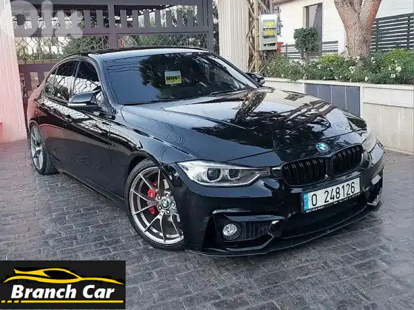 BMW F30 328i 2012 رياضية سوداء كاملة المواصفات | M Performance |...