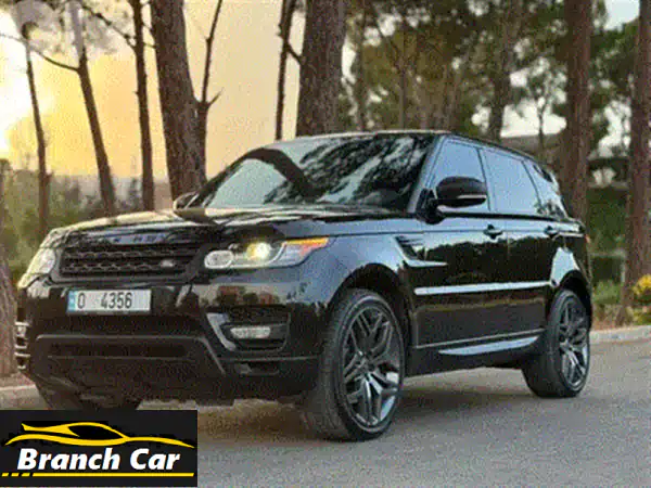 فرصة نادرة: رنج روفر سبورت 2017 Dynamic V6 سوبرتشارج - أبيض كالجديد!