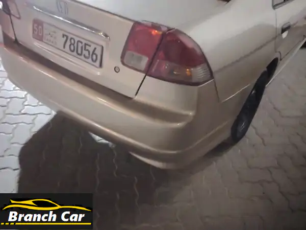 فرصة لا تعوض! هوندا سيفيك 2004 نظيفة جداً، ملكية 6...