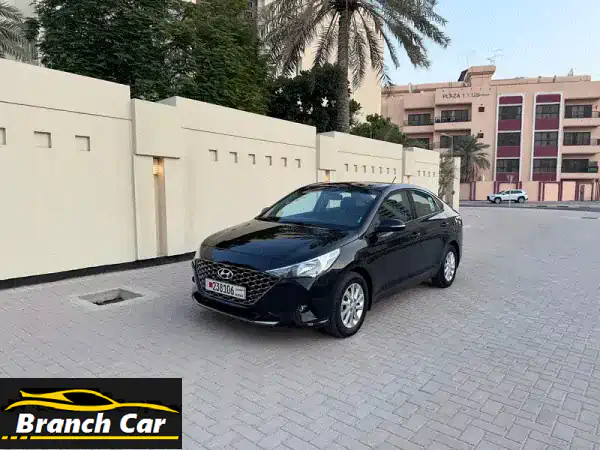 فرصة ذهبية: هيونداي أكسنت 2023 سوداء مميزة...