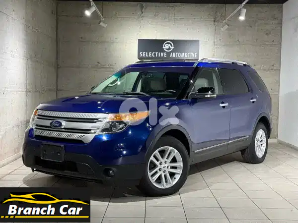 فورد اكسبلورر 2013 V6 | 7 مقاعد | أزرق كحلي | مالك واحد...