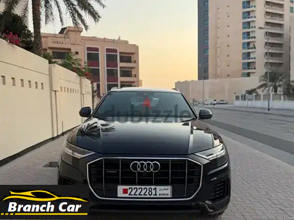 أودي Q8 2019 للبيع: فخامة سوداء 55 TFSI Quattro، فل كامل، بحالة الوكالة، خالية من الحوادث | 14,500 دينار