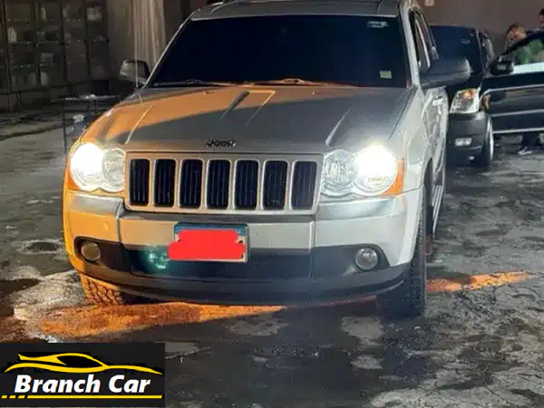 جيب جراند شيروكي 2008 فل كامل | رمادي | قوة وفخامة لكل درب